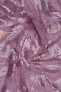 Soft Tonal Metallic Foliage Brasso Fabric - غاجي والا إكسبورت Gajiwala Export