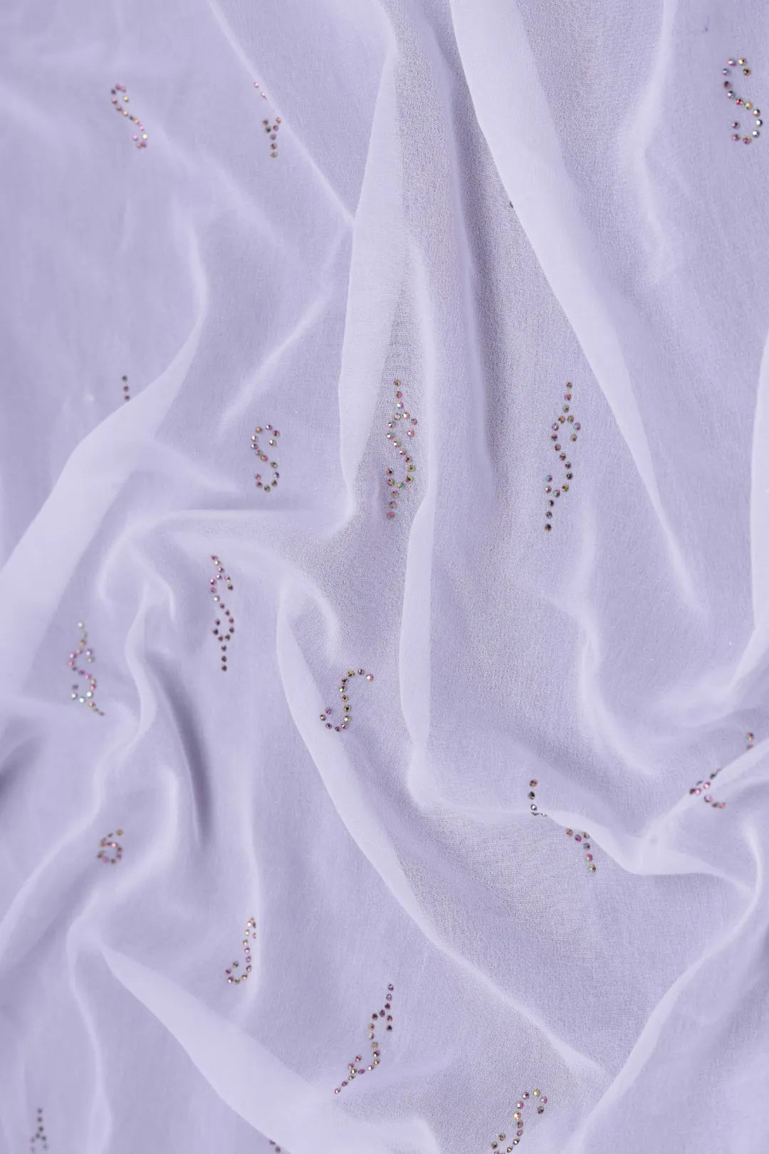 Structured Floral Panel Designer Stole for Women - غاجي والا إكسبورت Gajiwala Export