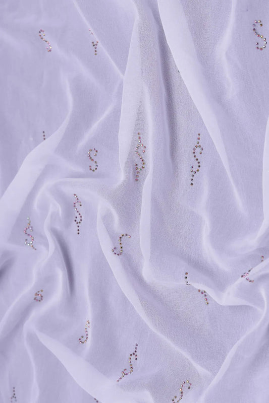 Structured Floral Panel Designer Stole for Women - غاجي والا إكسبورت Gajiwala Export