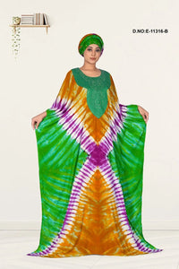 Stylish Glamorous Women's Designer Kaftan Dress - غاجي والا إكسبورت Gajiwala Export