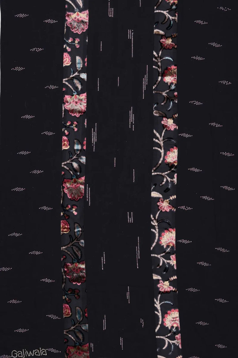 Stylish Textured Stole Featuring Abstract Work - غاجي والا إكسبورت Gajiwala Export