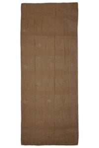 Brown Stole with Textured Fabric and Gold Rhinestones- غاجي والا إكسبورت Gajiwala Export