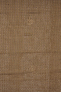 Brown Stole with Textured Fabric and Gold Rhinestones- غاجي والا إكسبورت Gajiwala Export