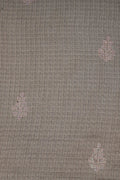 Dusky Taupe Stole with Textured Fabric and Iridescent Star Rhinestones - غاجي والا إكسبورت Gajiwala Export