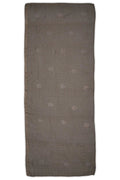 Textured Stole with Iridescent Teardrop Rhinestone Motif - غاجي والا إكسبورت Gajiwala Export