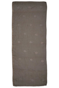 Textured Stole with Iridescent Teardrop Rhinestone Motif - غاجي والا إكسبورت Gajiwala Export