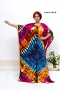 Tie - Dye Farasha With Gold Trim Detailings - غاجي والا إكسبورت Gajiwala Export