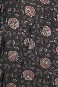 Tonal Leaf & Raindrop Pattern Fabric - غاجي والا إكسبورت Gajiwala Export