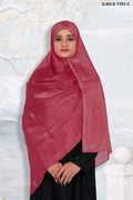 Vibrant Fuchsia Dupatta with Vertical Texture - غاجي والا إكسبورت Gajiwala Export