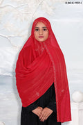 Vibrant Fuchsia Dupatta with Vertical Texture - غاجي والا إكسبورت Gajiwala Export