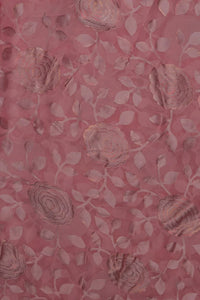 Warm Tonal Floral Brasso Fabric - غاجي والا إكسبورت Gajiwala Export