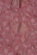Warm Tonal Floral Brasso Fabric - غاجي والا إكسبورت Gajiwala Export