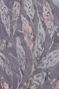 Warm Tonal Metallic Foliage Brasso Fabric - غاجي والا إكسبورت Gajiwala Export