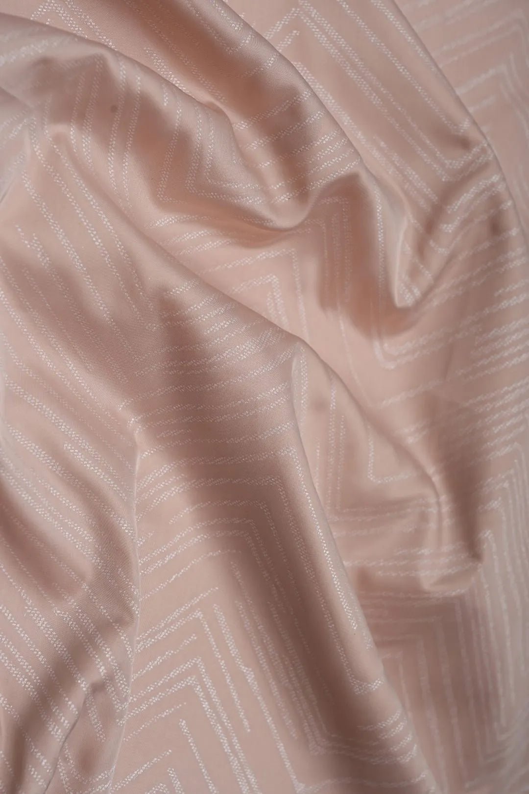 Watercolor Lilies and Fern Print Lightweight Fabric - غاجي والا إكسبورت Gajiwala Export