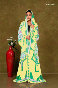 Weightless Chiffon Shrug with Bold Geometric Motifs - غاجي والا إكسبورت Gajiwala Export