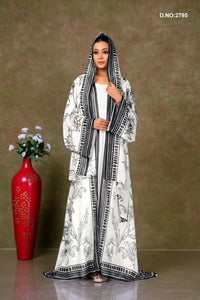 Weightless Chiffon Shrug with Floral Detailing - غاجي والا إكسبورت Gajiwala Export