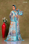 Weightless Chiffon Shrug with Geometric Florals - غاجي والا إكسبورت Gajiwala Export